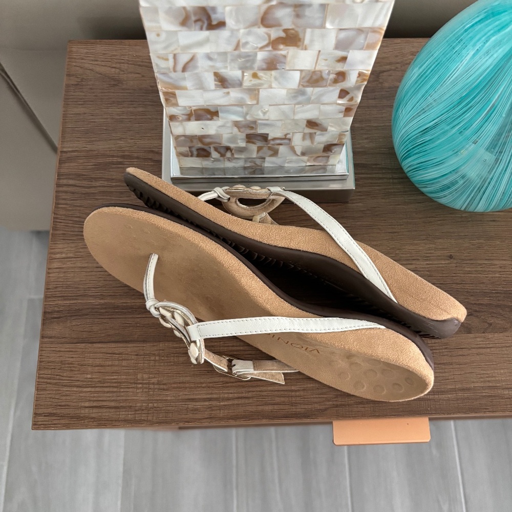 Vionic Rest Ricci Sandal White Sz 8 - Picture 5 of 9